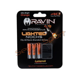 Ravin Ravin Lighted Nocks Orange For Ravin Arrows Only 3/Pk