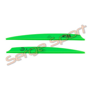 Bohning Bohning Zen 4" - Plastic Vanes  25pcs