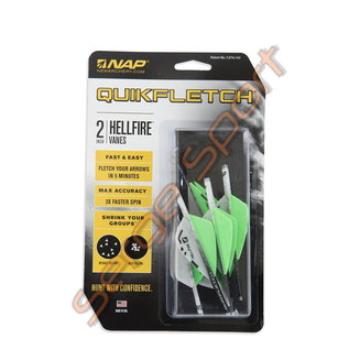 NAP NAP Quickfletch Hellfire  - 6/pk