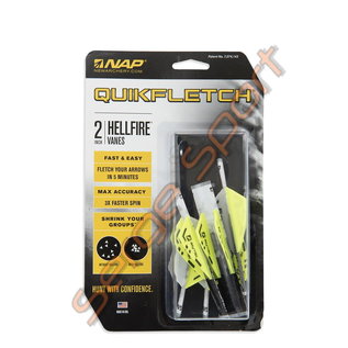 NAP NAP Quickfletch Hellfire  - 6/pk