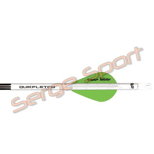 NAP NAP Quickfletch Twister 2" - 6/pk