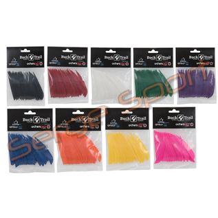 Buck Trail Buck Trail Round 5" - Feathers - 100pcs