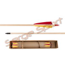 Buck Trail Buck Trail Standard Spruce Wood - Wooden Arrows - 12/pk