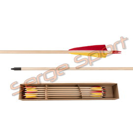 Buck Trail Buck Trail Standard Spruce Wood - Wooden Arrows - 12/pk