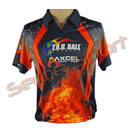 Tru-Ball Tru Ball T-Shirt Shooter Flame