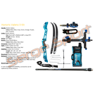 Kinetic Honoric Carbon limbs with Valenz X Kit
