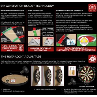 Winmau Dartbord Winmau Blade 5