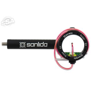 Sanlida SANLIDA COMPLETE SCOPE WITH LENS X10 RED FIBRE OPTIC AND SUN SHADES