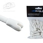 Avalon AVALON ARCHERY BATTLE SPARE NOCKS 6MM WHITE 50/PCK