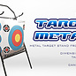 Avalon TARGET STAND METAL DELUXE 152X80CM W/ 4 LEGS AND HOOKS TO CARRY ANY TARGET