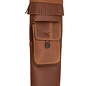 Buck Trail TRADITIONAL BACK QUIVER WNOTA 47CM LEATHER BROWN