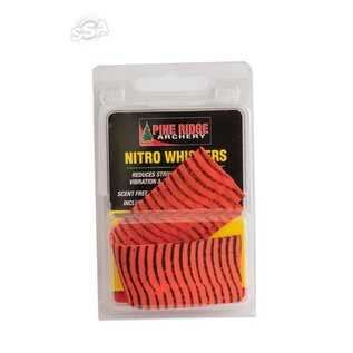 Pine Ridge PINE RIDGE NITRO RUBBER WHISKERS TWO-TONE STRING DAMPERS 2/PK