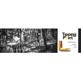 Tipping point CONVENTIONAL NOCKS EN BOIS - TIPPINGPOINTARCHERY 12PCS