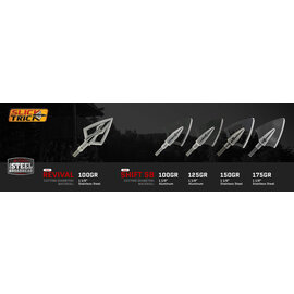 Slicktrick FIXED BLADE BROADHEADS - SLICKTRICK