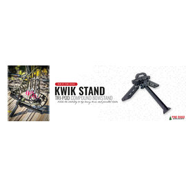 Pine Ridge KWIK STAND TRI-POD COMPOUND BOWSTAND BLACK