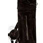 Buck Trail TRADITIONAL BACK QUIVER CREEK BLACK SUEDE WITH FRONT POCKET