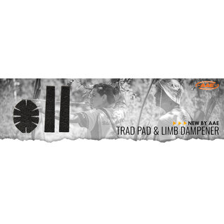 AAE AAE TRADITIONAL REST TRAD PAD AND LIMB DAMPENER BLACK