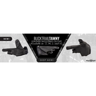 Buck Trail BUCK TRAIL TAWNY LEATHER SHOOTING GLOVE FOR HORSE BOW