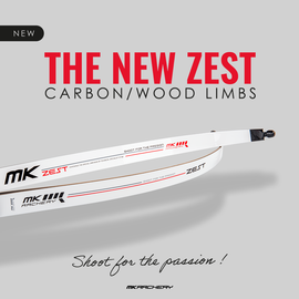 MK-ARCHERY MK ARCHERY NEW ZEST ILF CARBON WOOD RECURVE LIMBS