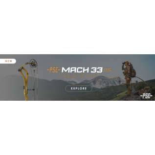 PSE PSE MACH 33 DS CARBON EC2 COMPOUND BOW