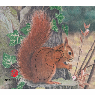 JVD JVD Target Face Animal Squirrel