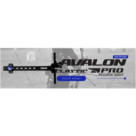 Avalon AVALON RECURVE SIGHTS NEW CLASSIC PRO BLACK