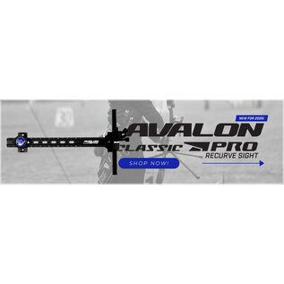 Avalon AVALON RECURVE SIGHTS NEW CLASSIC PRO BLACK