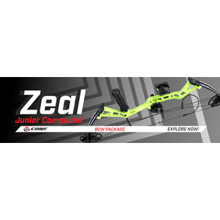 Core CORE ZEAL JUNIOR COMPOUND BOW PACKAGE