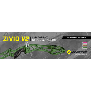 Kinetic KINETIC ZIVIO V2 25" RECURVE RISER