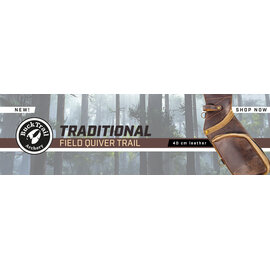 Buck Trail BUCK TRAIL TRADITIONAL FIELD QUIVER TRAIL 40CM LEATHER