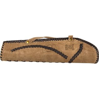 Buck Trail BUCK TRAIL TRADITIONAL SIDE QUIVER INFINITY 45CM LEATHER BROWN