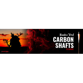 Victory VICTORY SHAFTS CARBON BAMBOO TRAD GAMER/V3 ID 6.2 12pcs