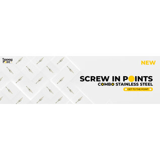 Tipping point TIPPING POINT COMBO STAINLESS STEEL SCREW-IN POINT 5/16