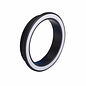 Shrewd Shrewd White Metal Decal Ring