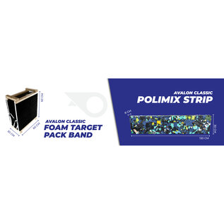 Avalon Avalon Foam Target TEC With Wooden Frame Pack Band