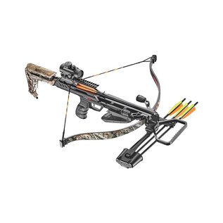 Ek-Poelang EK POELANG RECURVE CROSSBOW SETS JAG II PRO 260FPS 175LBS RED DOT & ACCES.