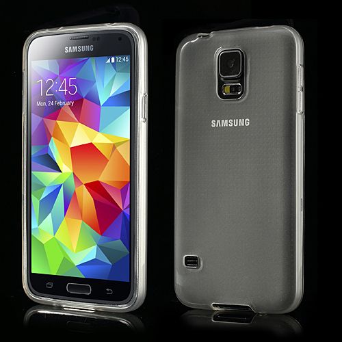 Transparante Samsung Galaxy S5 Tpu Hoes huismerk kopen in de aanbieding