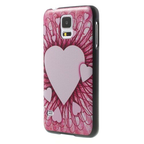 Groot Hartje Hardcase Hoesje Samsung Galaxy S5 huismerk kopen in de aanbieding