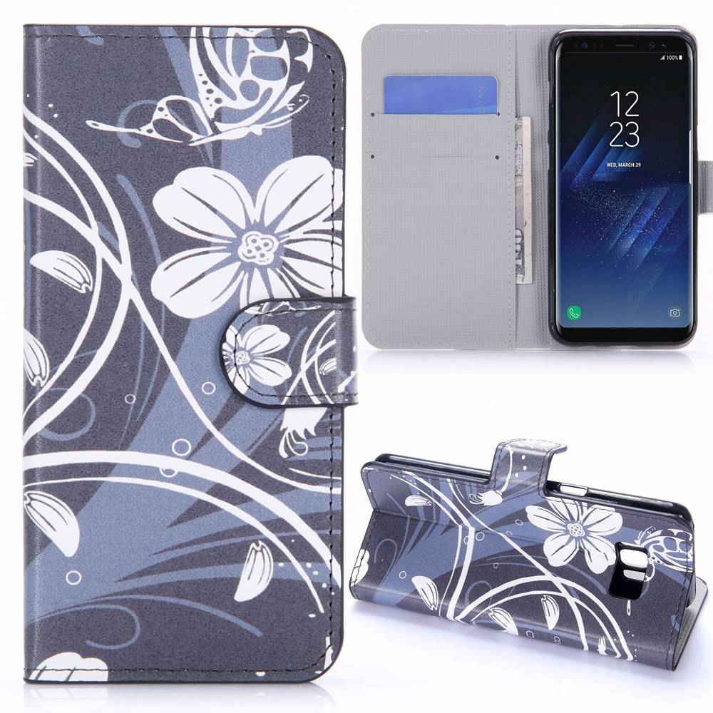 Samsung Galaxy S8 Portemonnee Hoesje Bloem En Vormen huismerk kopen in de aanbieding Samsung Galaxy S8 Portemonnee Hoesje Bloem En Vormen huismerk kopen in de aanbieding