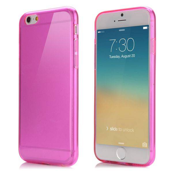 Roze Slim Fit Iphone 6 Tpu Hoesje huismerk kopen in de aanbieding