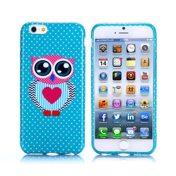 Schattig Uiltje Iphone 6 Tpu Hoesje huismerk kopen in de aanbieding