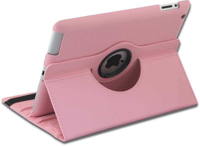 Ipad Air Hoes 360 Roteerbaar Pu Leder Roze huismerk kopen in de aanbieding