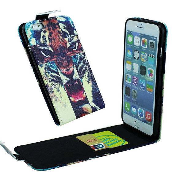 Tijger Print Iphone 6 Flipcase huismerk kopen in de aanbieding Tijger Print Iphone 6 Flipcase huismerk kopen in de aanbieding