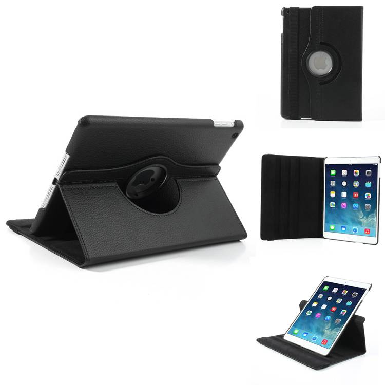 Ipad Air 2 Hoes 360 Graden Roteerbare Pu Leder Zwart huismerk kopen in de aanbieding