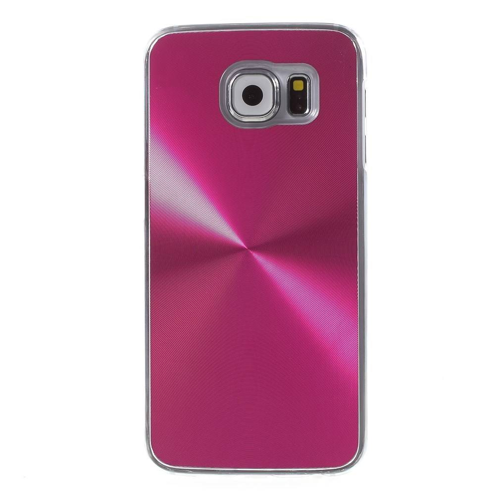 Roze Aluminium Samsung Galaxy S6 Hoesje huismerk kopen in de aanbieding