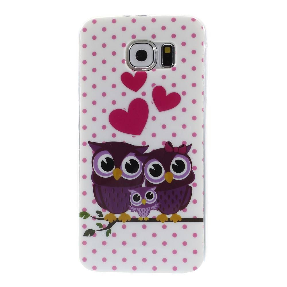 Verliefde Uiltjes Samsung Galaxy S6 Tpu Hoes huismerk kopen in de aanbieding