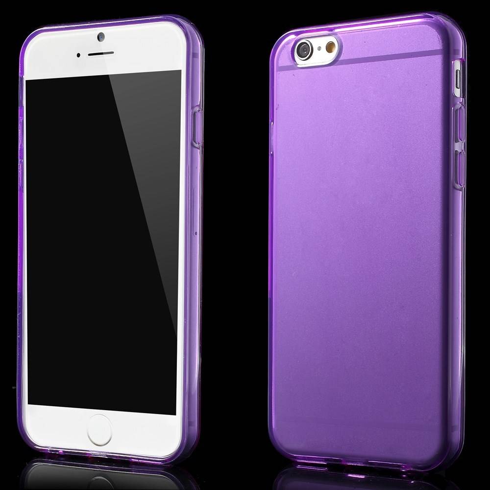 Paarse Slimfit Tpu Hoesje Iphone 6 huismerk kopen in de aanbieding