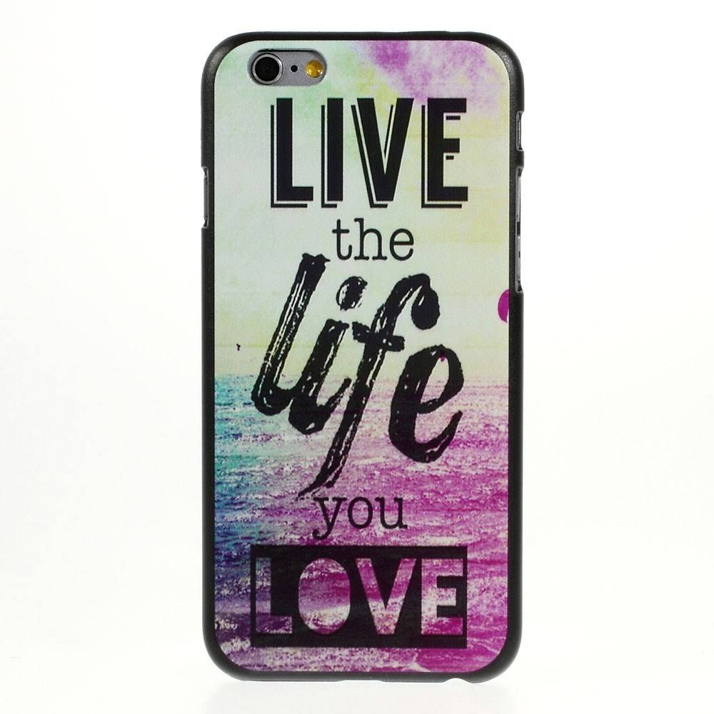 Live The Life You Love Iphone 6 Hardcase Hoesje huismerk kopen in de aanbieding