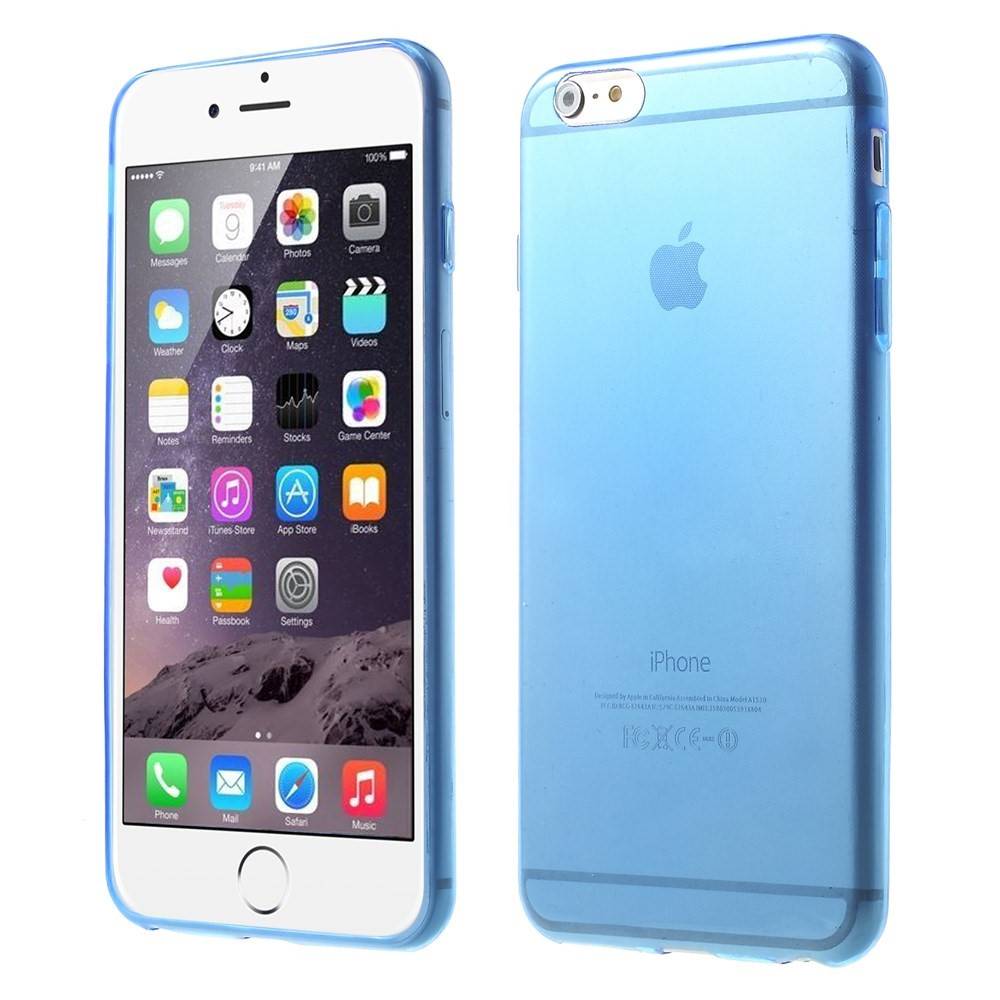 Blauwe Slim Fit Iphone 6 Plus Tpu Hoesje huismerk kopen in de aanbieding