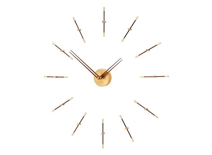 Horloge Murale DesignMini Merlín Gold